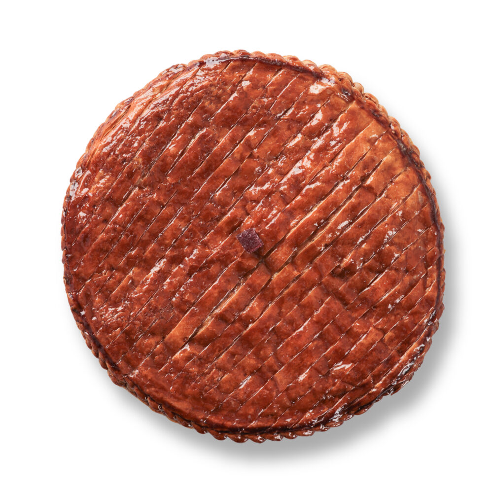 GALETTE FRANGIPANE ET FRAMBOISES