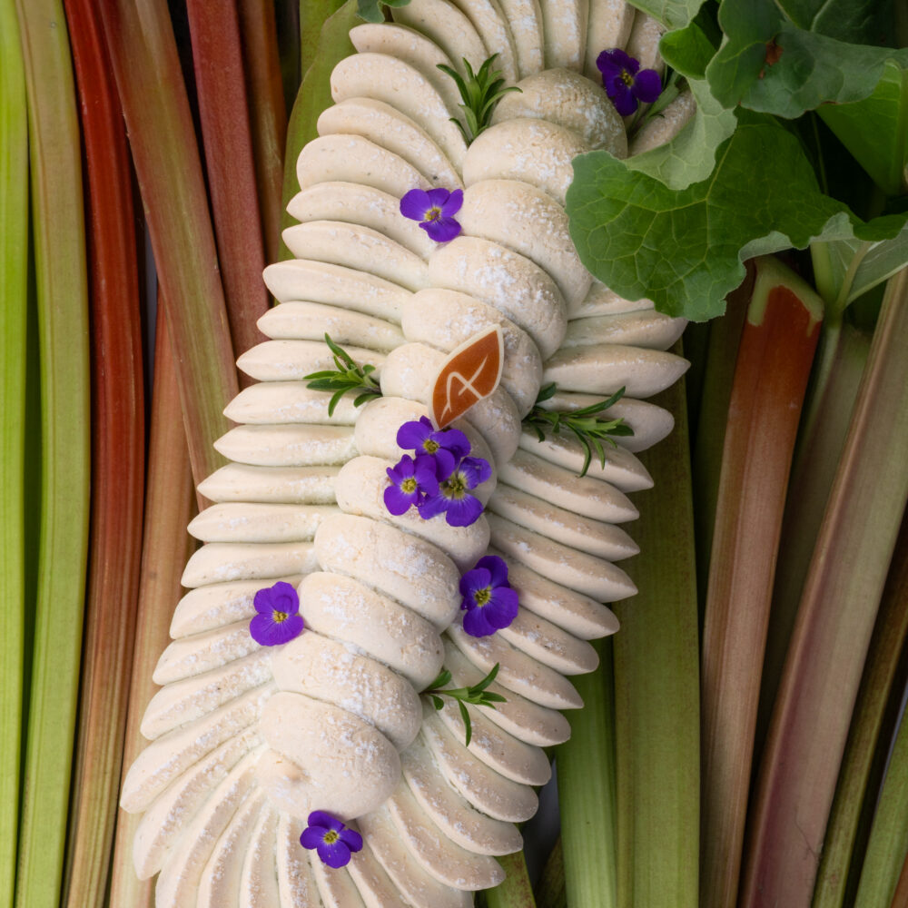 TARTE RHUBARBE MERINGUÉE